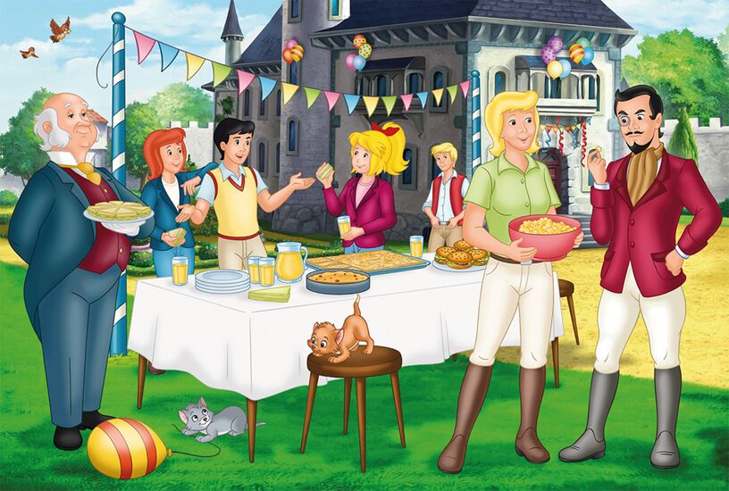 Ein weiteres Bild zum Produkt - Bibi&Tina, Puzzle-Box im Metallkoffer