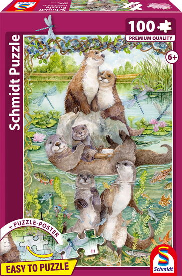 Product packshot - Otter family , 100 pcs