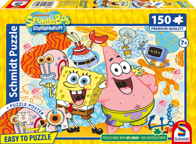 Packshot des Produkts - Spongebob und Freunde