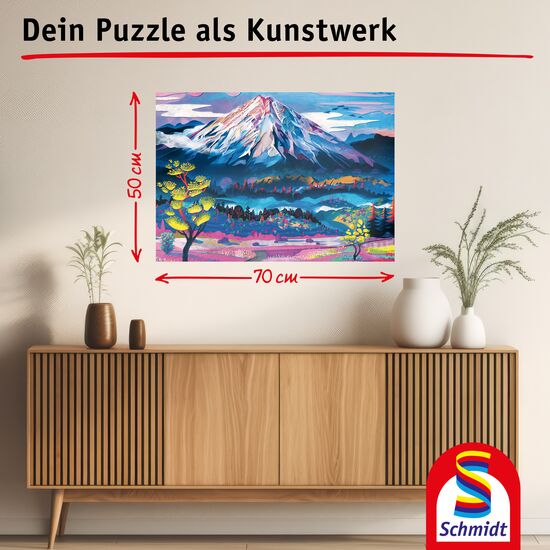 Another image of the product - The calm of the mountain, 1000 pcs