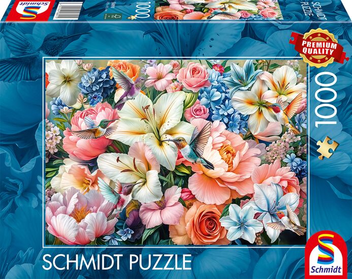 Product packshot - Flowers in pastel, 1000 pcs
