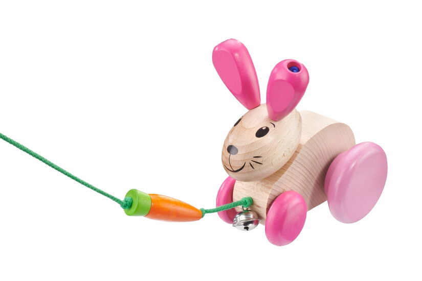 Inhalt des Produkts - Hanna Hoppel, Nachzieh Hase, 13 cm