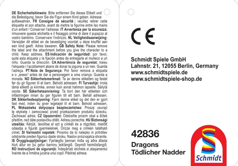 Ein weiteres Bild zum Produkt - Tödlicher Nadder, 27 cm