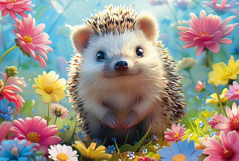 Motiv des Produkts - Igelchen