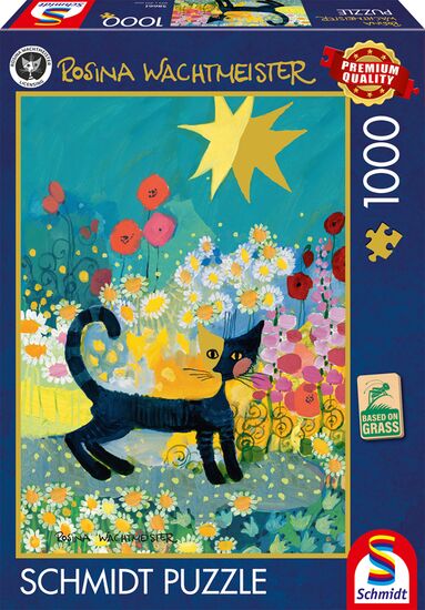 Product packshot - Cat in a sea of blossoms, 1000 pcs