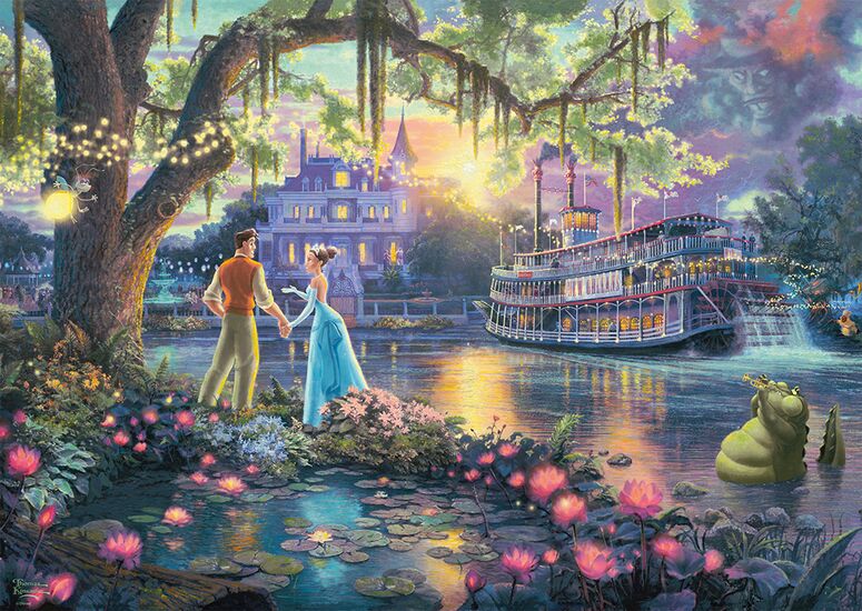 Motif du produit - The Princess and the Frog, 1000 pcs