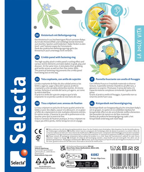 Ein weiteres Bild zum Produkt - Limondo, Knistertuch, 15 cm