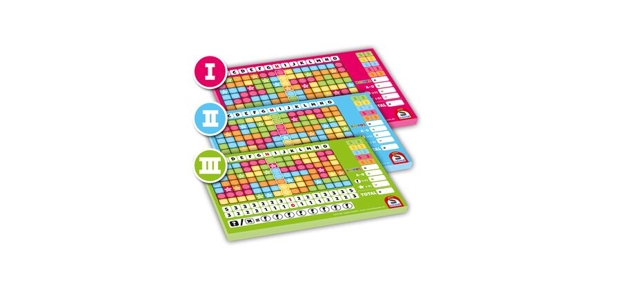 Contenu du produit - Blocs supplémentaires Encore! 3 pcs dans une boîte, blocs I, II, III