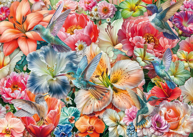 Motiv des Produkts - Große Blüten