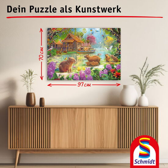 Another image of the product - Capybara oasis, 1000 pcs