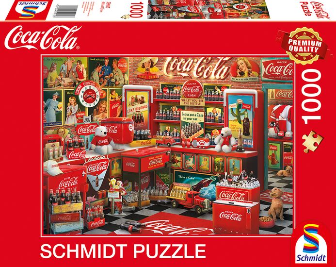 Product packshot - Coca Cola - Nostalgia shop, 1000 pcs