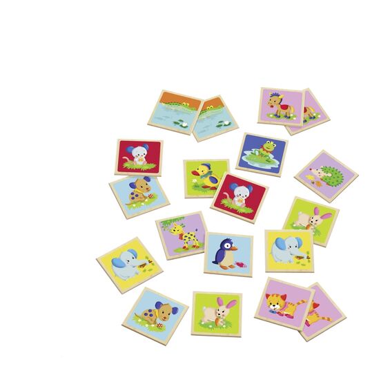 Inhalt des Produkts - Memo Tiere