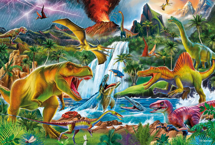 Motif du produit - Géants préhistoriques fascinants, 200 pcs
