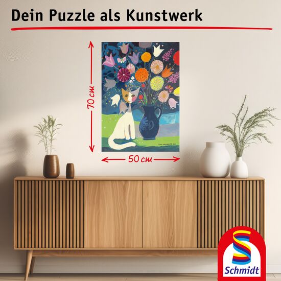 Another image of the product - White cat, 1000 pcs