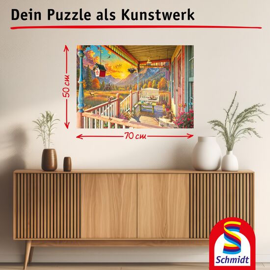 Another image of the product - Mountain veranda, 1000 pcs