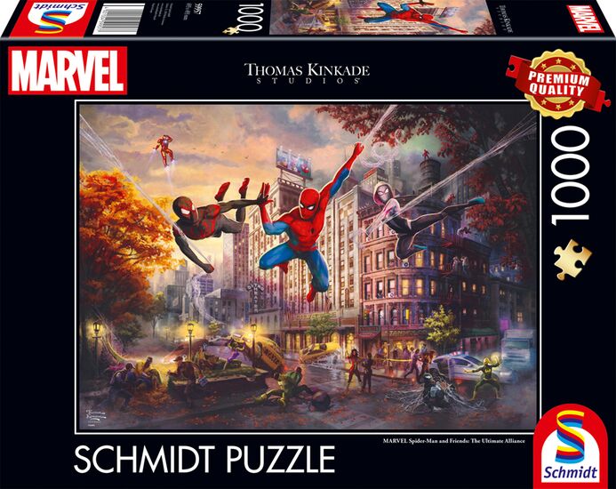 Product packshot - MARVEL Spider-Man and Friends: The Ultimate Alliance, 1000 pcs