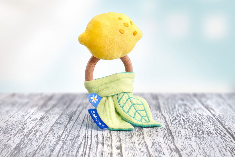 Ein weiteres Bild zum Produkt - Limondo, Greifling mit Rassel, 17 cm