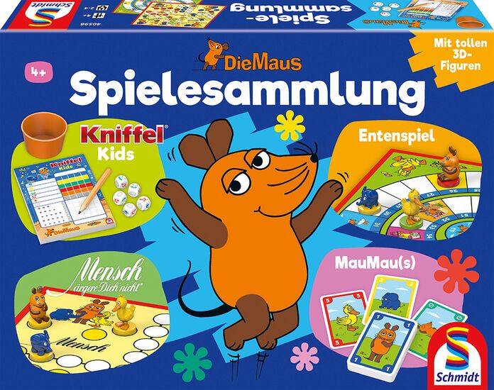 Packshot des Produkts - Die Maus, Spielesammlung