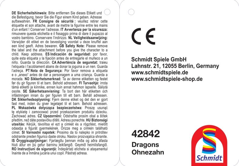 Ein weiteres Bild zum Produkt - Ohnezahn, 30 cm