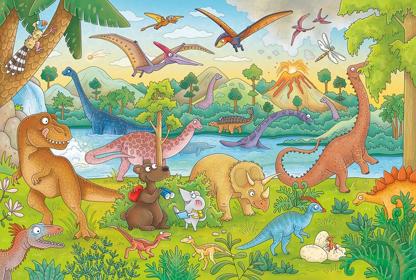 Inhalt des Produkts - Reise in die Urzeit