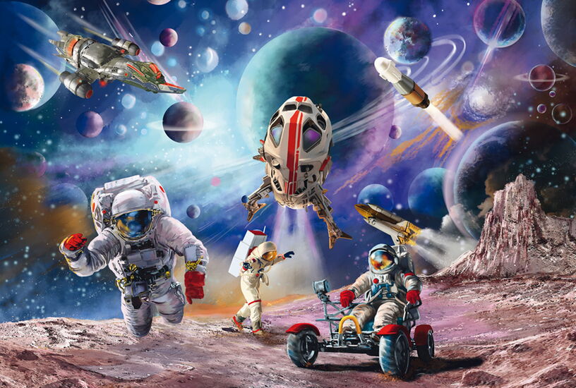 Motiv des Produkts - Weltraummission
