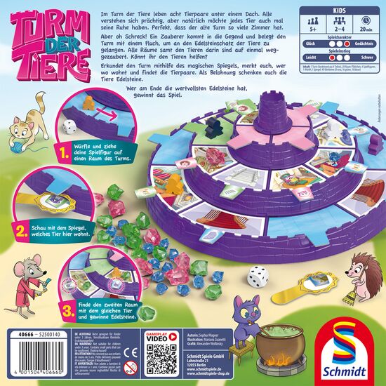 Inhalt des Produkts - Turm der Tiere