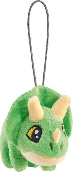 Darstellung des Plüschprodukts - Triceratops, 9 cm, Anhänger