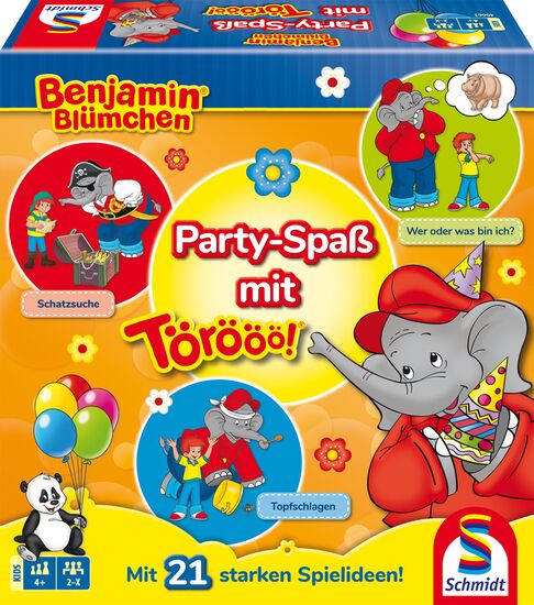 Packshot des Produkts - Benjamin Blümchen, Party-Spaß mit Törööö!