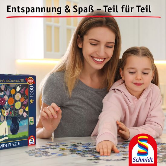 Another image of the product - White cat, 1000 pcs