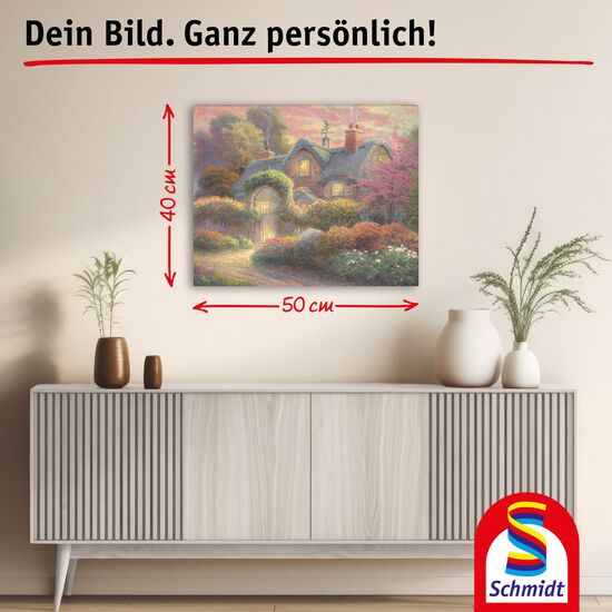 Another image of the product - My ArtNOBLE - Thomas Kinkade - Rosebud Cottage