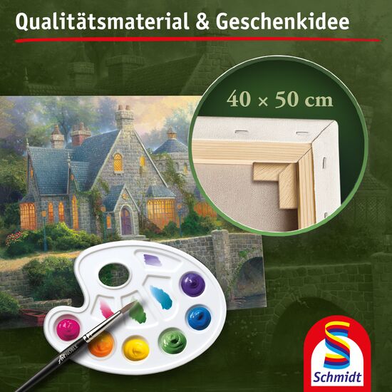 Ein weiteres Bild zum Produkt - My ArtNOBLE - Thomas Kinkade - Lamplight Manor