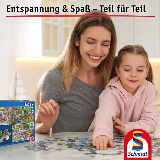 Another image of the product - Fire brigade, 24 pcs