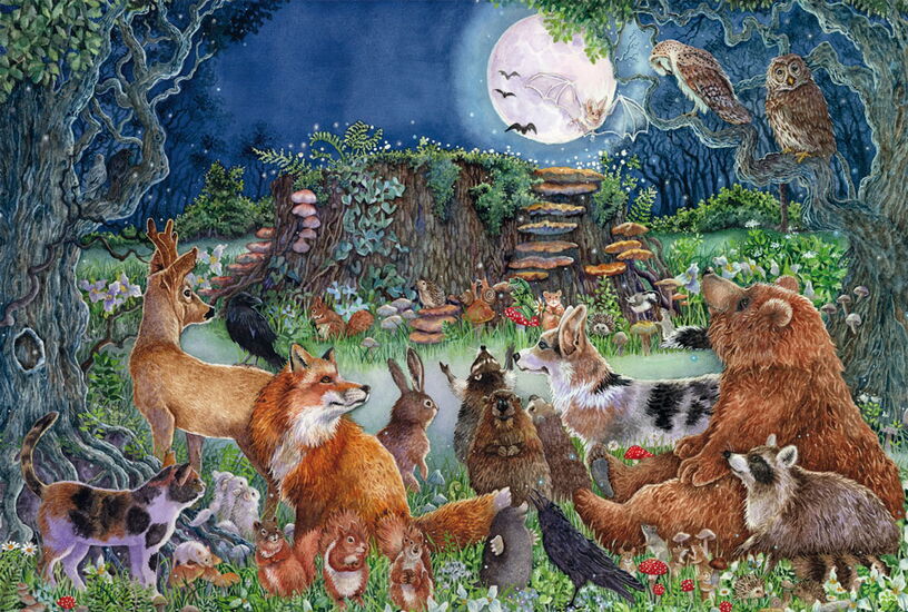 Product motif - Woodland symphony, 100 pcs