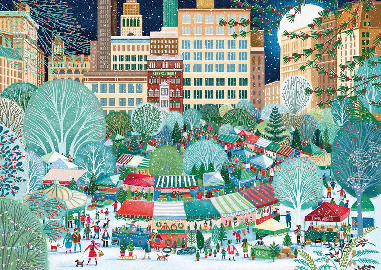 Product motif - Winter wonderland, 1000 pcs
