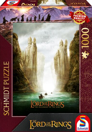 Product packshot - THE LORD OF THE RINGS – The Fellowship Of The Ring, 1000 pcs