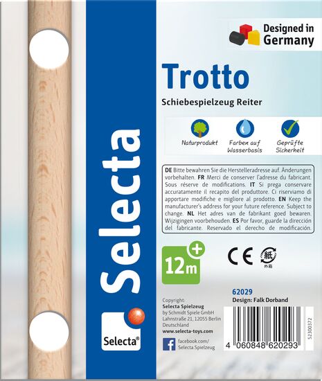 Packshot des Produkts - Trotto, Schiebefigur, 17 cm