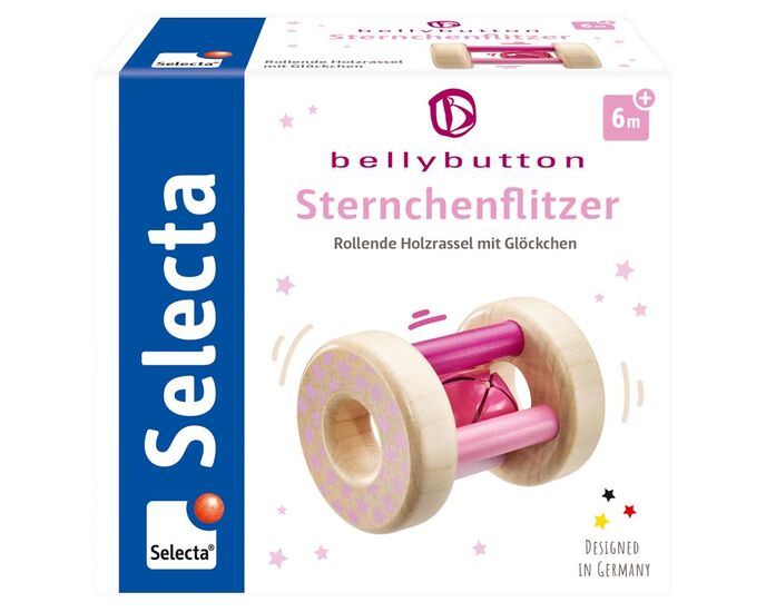 Packshot des Produkts - Sternchenflitzer rosa, 7 cm