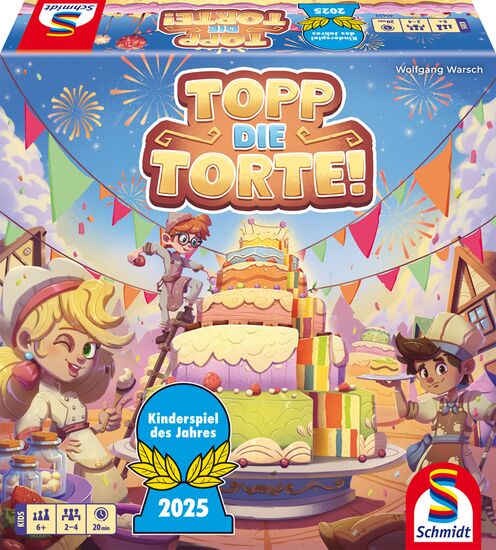 Packshot des Produkts - Topp die Torte!