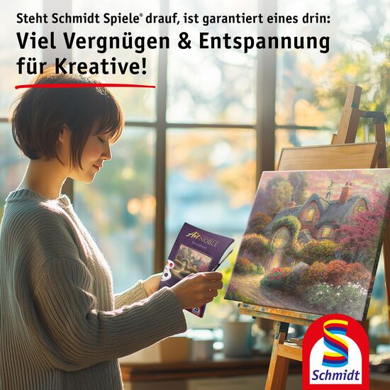 Collage zum Produkt - My ArtNOBLE - Thomas Kinkade - Lamplight Manor