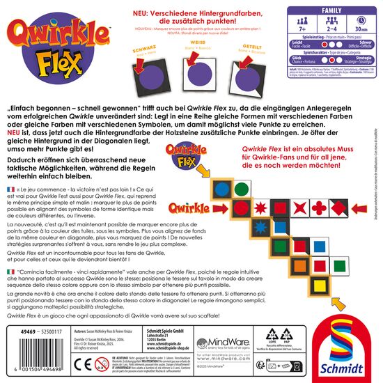 Inhalt des Produkts - Qwirkle Flex