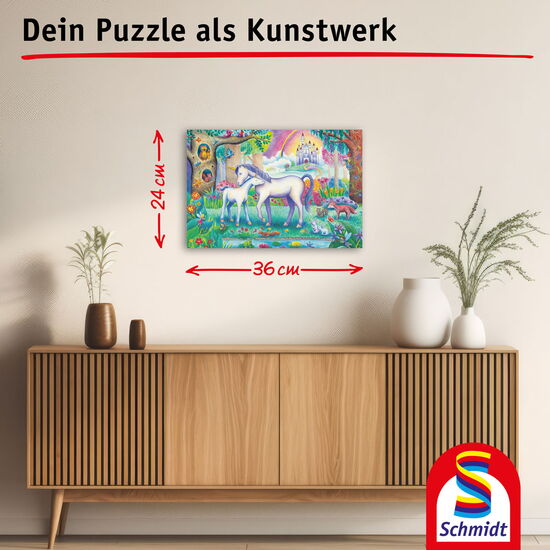 Another image of the product - Unicorn mum and foal , 60 pcs