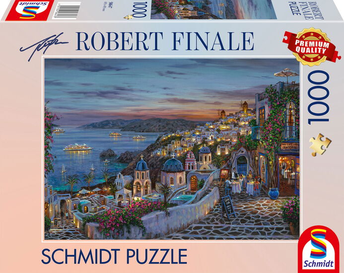 Photo du produit - Coucher de soleil à Santorin, 1000 pcs