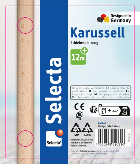 Packshot des Produkts - Karussell, Schiebefigur, 20 cm