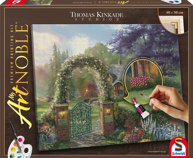 Photo du produit - My ArtNOBLE - Thomas Kinkade - Humminbird Cottage