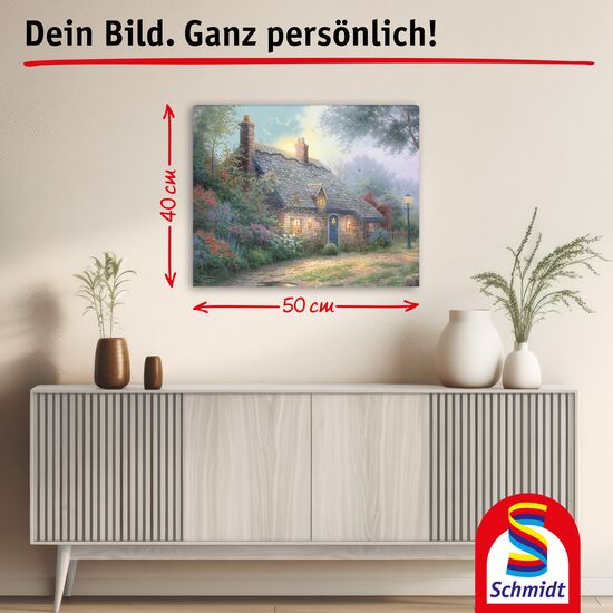 Another image of the product - My ArtNOBLE - Thomas Kinkade - Moonlight Cottage