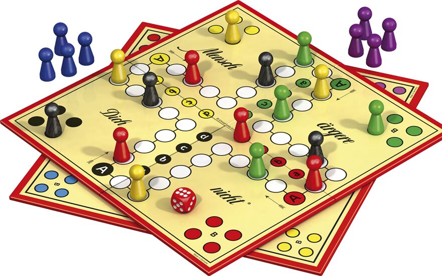 Ein weiteres Bild zum Produkt - Mensch ärgere Dich nicht® – in Metalldose