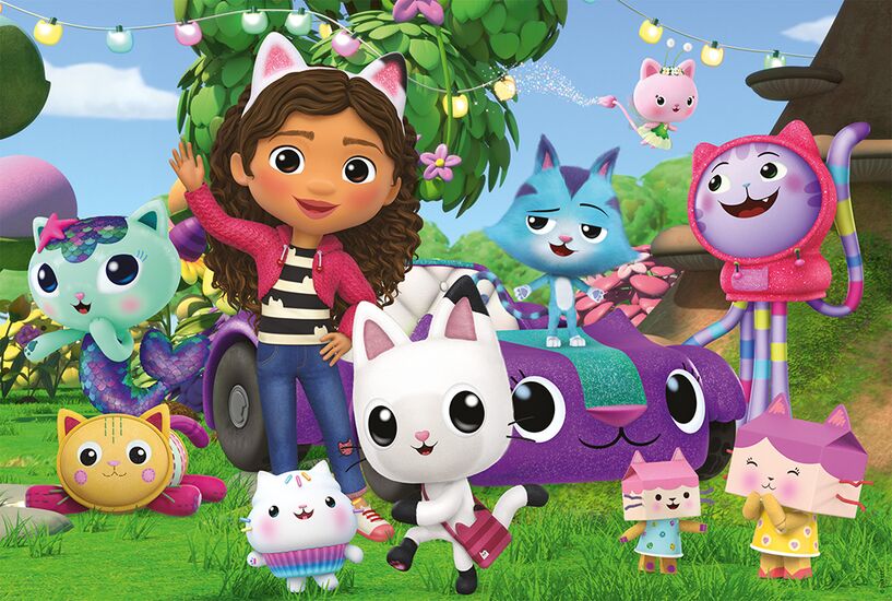 Motiv des Produkts - Fröhliche Freunde