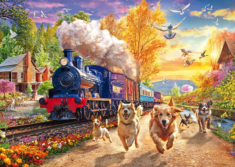 Product motif - Full steam ahead, 1000 pcs