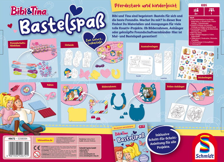 Ein weiteres Bild zum Produkt - Bibi & Tina Bastelspaß