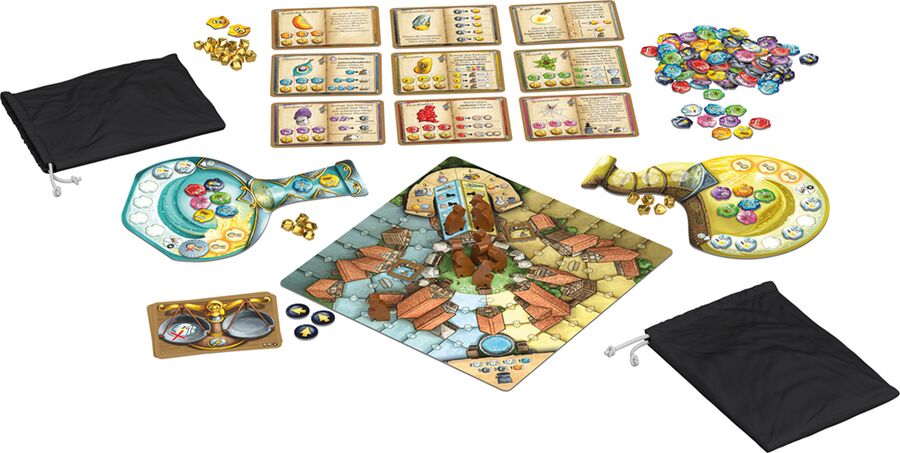 Contents of the product - The Quacks of Quedlinburg –  The Duel